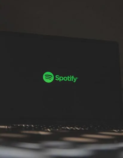 Spotify na laptopie