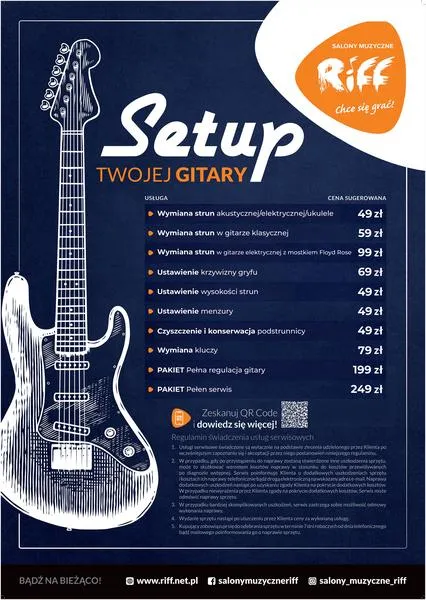 Wymiana strun w gitarze