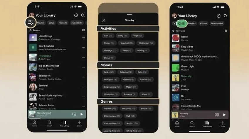 Zarządzanie utworami w Spotify